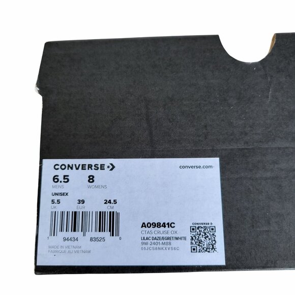 ⭐Converse Chuck Taylor All Star Cruise Platform Sz 6.5 Mens Shoes Purple A09841C - Picture 8 of 10